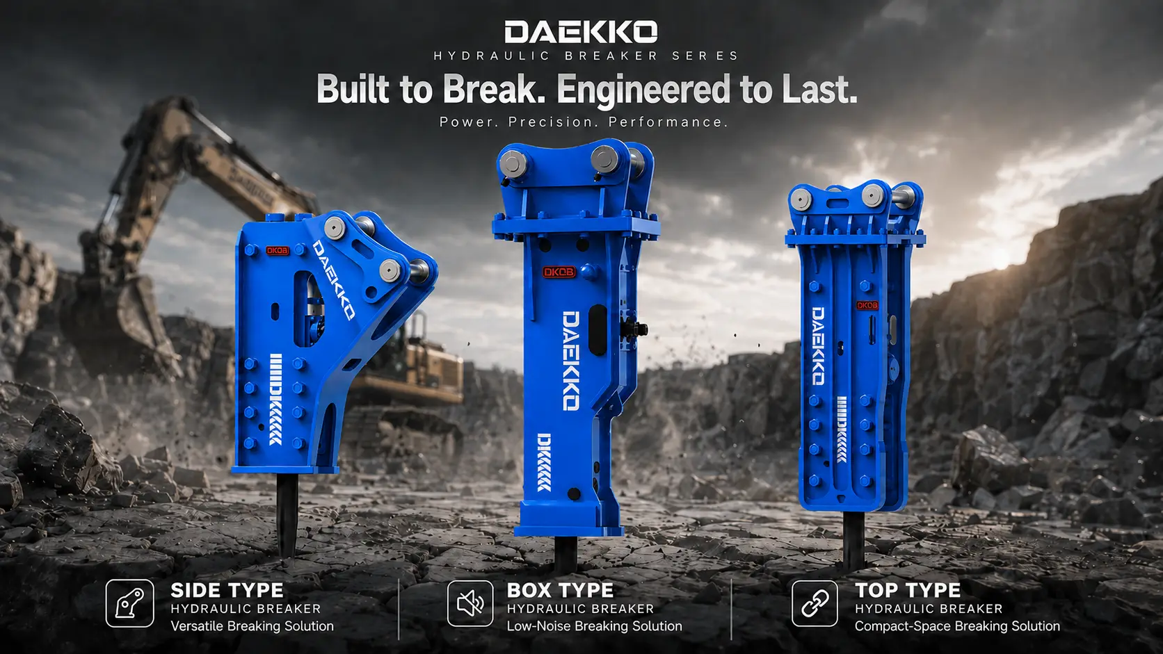 daekko-hydraulic-breaker-types