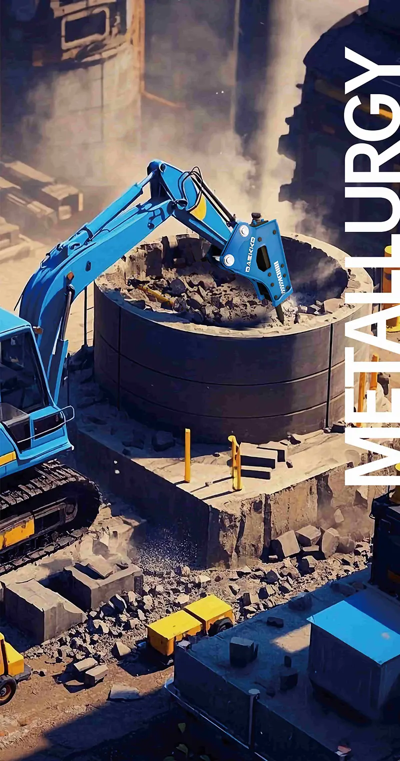 hydraulic-breaker-metallurgical-industry