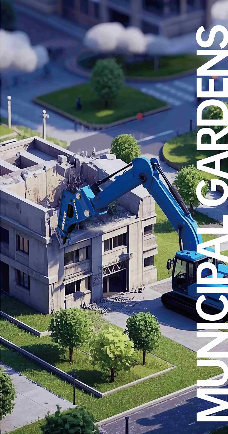 hydraulic-breaker-urban-construction